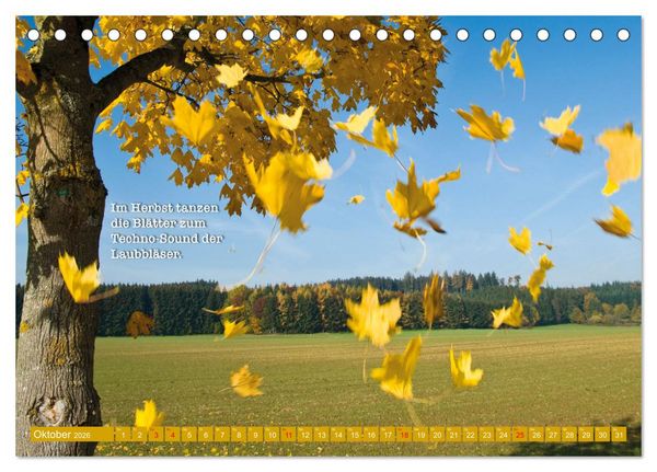 Produktbild: Rollentausch &ndash; Bebilderte Wortspielereien (Tischkalender 2026 DIN A5 quer), CALVENDO Monatskalender