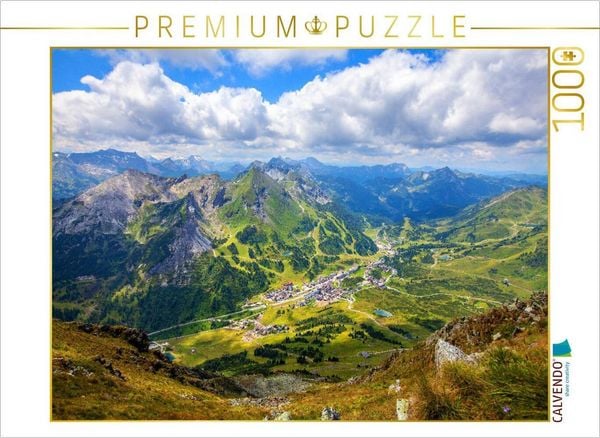 Produktbild: CALVENDO Puzzle Ein Motiv aus dem Kalender Der sch&ouml;ne Ort Obertauern | 1000 Teile Lege-Gr&ouml;&szlig;e 64x48cm Foto-Puzzle f&uuml;r gl&uuml;ckliche Stunden