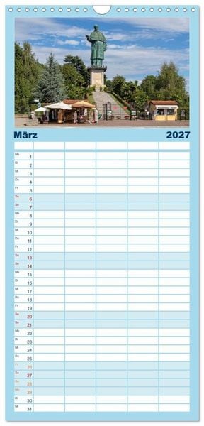 Produktbild: Familienplaner 2027 - Lago Maggiore - Mediterranes Flair umgeben von Bergen mit 5 Spalten (Wandkalender, 21 x 45 cm) CALVENDO