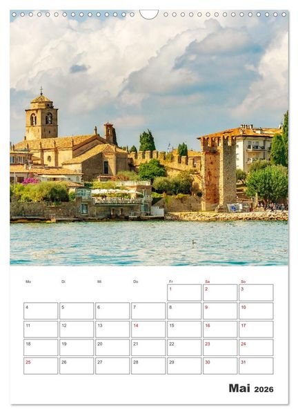 Produktbild: Sirmione - Reiseplaner (Wandkalender 2026 DIN A3 hoch), CALVENDO Monatskalender