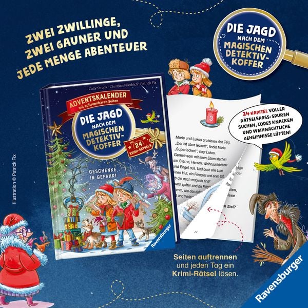 Produktbild: Die Jagd nach dem magischen Detektivkoffer, Band 2 - Vorsicht, Ganoven!
