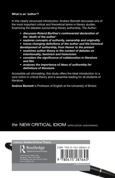 Produktbild: The Author