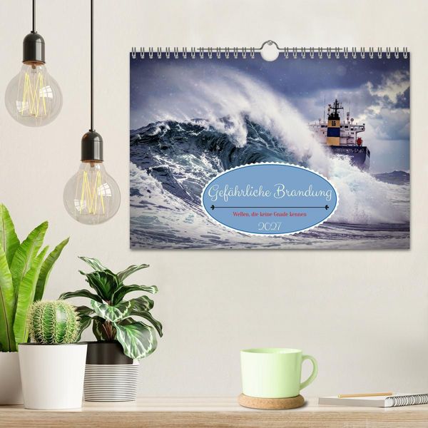 Produktbild: Gef&auml;hrliche Brandung (Wandkalender 2027 DIN A4 quer), CALVENDO Monatskalender