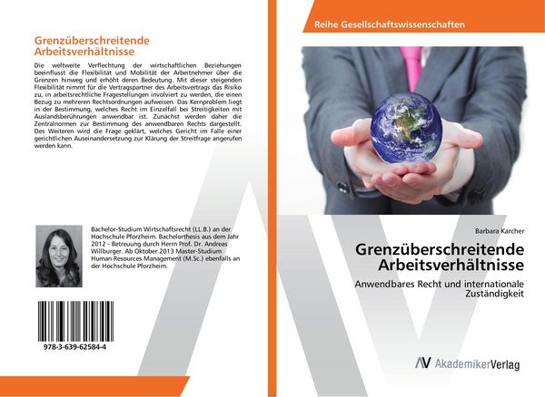 Produktbild: Grenz&uuml;berschreitende Arbeitsverh&auml;ltnisse