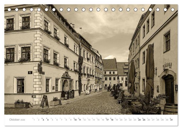 Produktbild: Nostalgiekalender Pirna (Tischkalender 2026 DIN A5 quer), CALVENDO Monatskalender