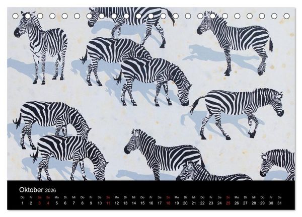 Produktbild: Humorvolle PopArt - Kunstkalender von Claudia Elsner (Tischkalender 2026 DIN A5 quer), CALVENDO Monatskalender