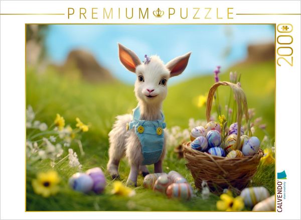 CALVENDO Puzzle Ostern | 2000 Teile Lege-Größe 90x67cm Foto-Puzzle für glückliche Stunden