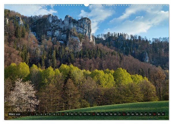 Produktbild: Kulturlandschaft Obere Donau (Wandkalender 2026 DIN A2 quer), CALVENDO Monatskalender