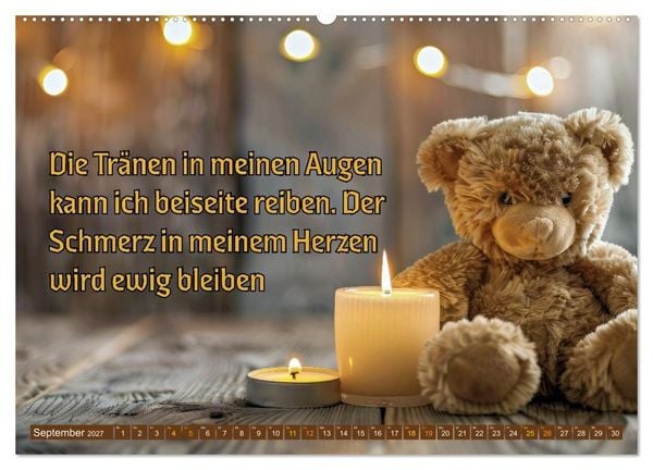 Produktbild: Trost - in stillen Momenten (hochwertiger Premium Wandkalender 2027 DIN A2 quer), Kunstdruck in Hochglanz