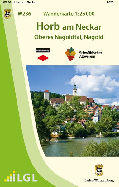 Wanderkarte 1:25000 Horb am Neckar, Sonstige von , Landesamt für Geoinformation und Landentwicklung Baden-Württemberg (LGL), 9783863984625