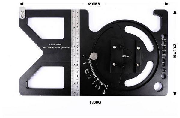Produktbild: FRITZFURT 31-373-701 Ma&szlig;stabslineal 12mm Aluminium