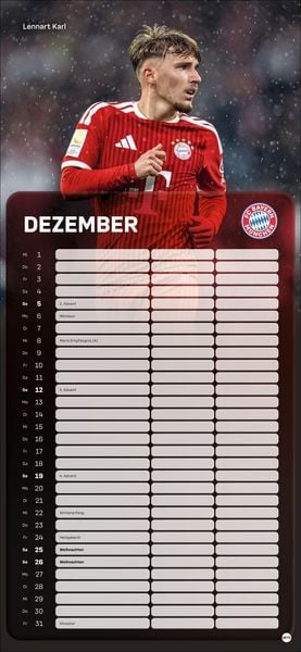 Produktbild: FC Bayern M&uuml;nchen Fanplaner 2027