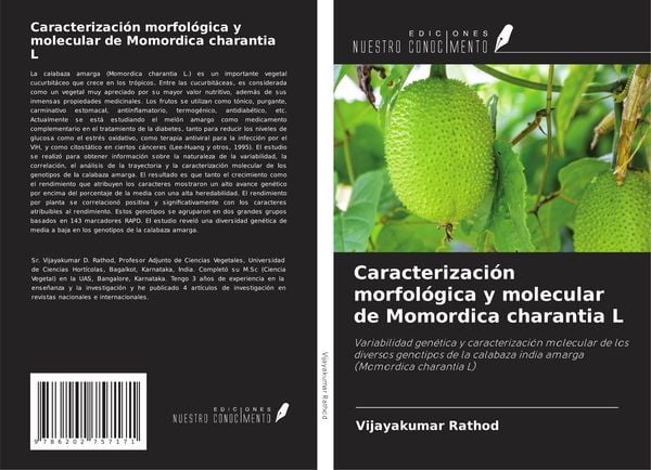 Produktbild: Caracterizaci&oacute;n morfol&oacute;gica y molecular de Momordica charantia L