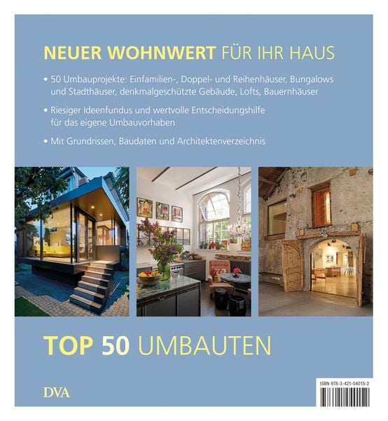 Produktbild: TOP 50 Umbauten - Sanieren, modernisieren, erweitern