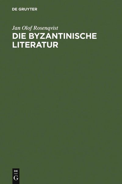 Produktbild: Die byzantinische Literatur