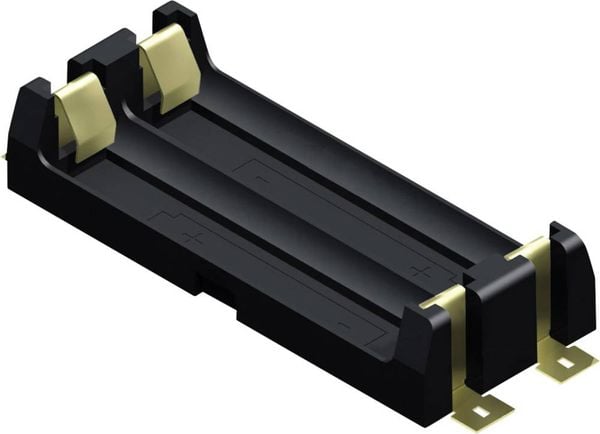 Keystone Electronics 1022 Batteriehalter 2x Micro (AAA) Oberflächenmontage SMD (L x B x H) 46 x 22 x 11 mm