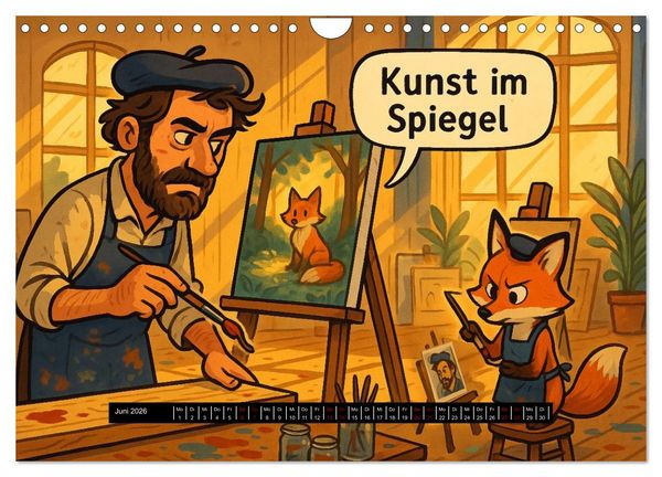 Produktbild: Tierischer Berufsalltag (Wandkalender 2026 DIN A4 quer), CALVENDO Monatskalender