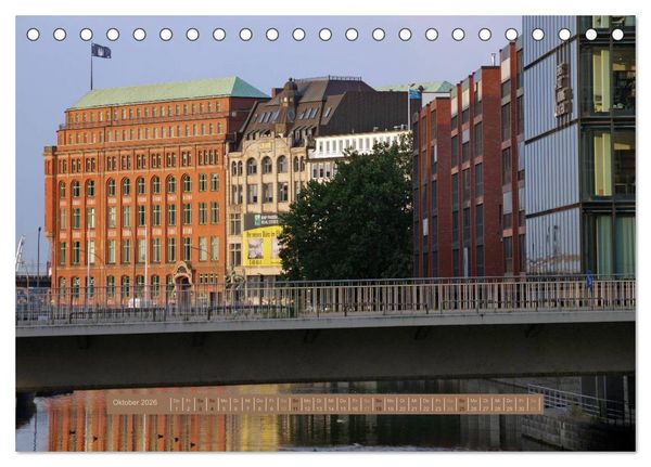 Produktbild: Perle Hamburg (Tischkalender 2026 DIN A5 quer), CALVENDO Monatskalender