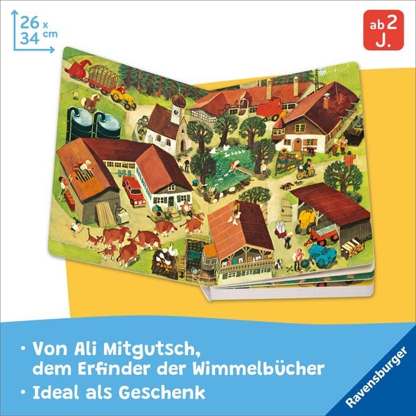 Mein Wimmelbuch: Bei uns im Dorf