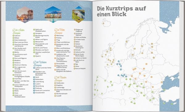 Produktbild: LONELY PLANET Bildband Die besten Kurztrips durch Europa