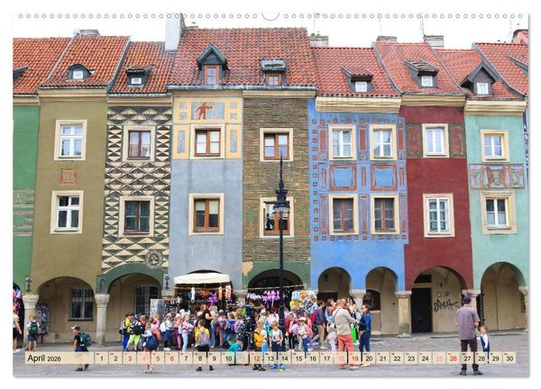 Produktbild: Posen - Traumhaftes Reiseziel in Polen (Wandkalender 2026 DIN A2 quer), CALVENDO Monatskalender