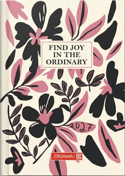 Produktbild: BRUNNEN 1073115037 Taschenkalender Mod. 731 2027 "Bloom" A6, Papier