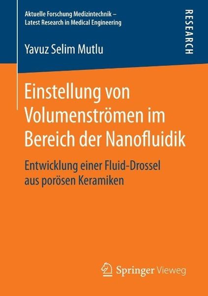 Produktbild: Einstellung von Volumenstr&ouml;men im Bereich der Nanofluidik
