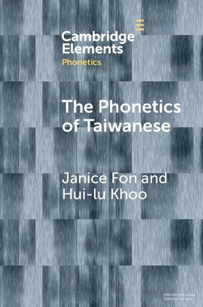 Produktbild: The Phonetics of Taiwanese