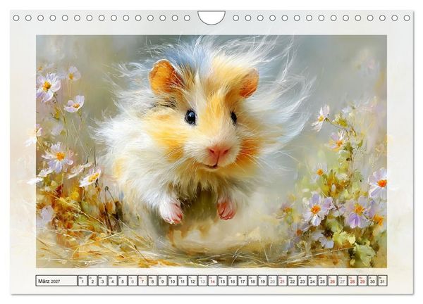 Produktbild: Meerschweinchen. Bezauberndes Gartengl&uuml;ck (Wandkalender 2027 DIN A4 quer), CALVENDO Monatskalender