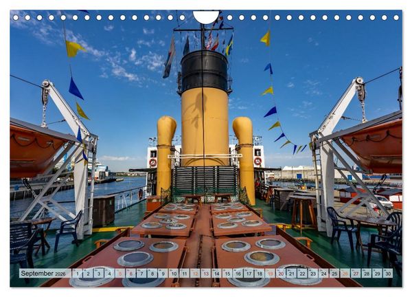 Produktbild: Dampfeisbrecher Stettin - Auf Besuch in der Hansestadt Wismar (Wandkalender 2026 DIN A4 quer), CALVENDO Monatskalender