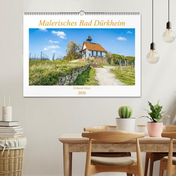 Produktbild: Malerisches Bad D&uuml;rkheim (Wandkalender 2026 DIN A2 quer), CALVENDO Monatskalender
