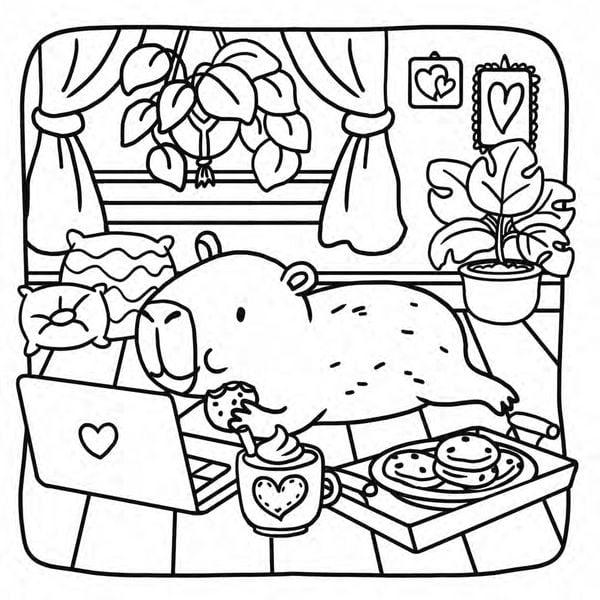 Produktbild: Cute Capybaras