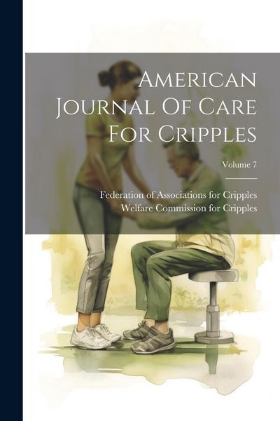 Produktbild: American Journal Of Care For Cripples; Volume 7