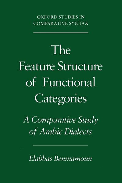 Produktbild: The Feature Structure of Functional Categories