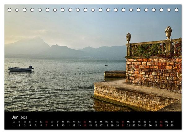 Produktbild: BENACO - Gardasee-Impressionen (Tischkalender 2026 DIN A5 quer), CALVENDO Monatskalender