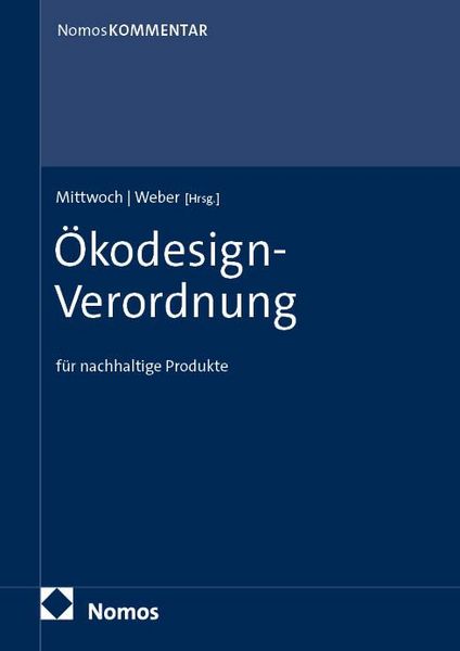 Produktbild: &Ouml;kodesign-Verordnung: &Ouml;kodesign-VO
