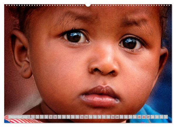 Produktbild: Kinderaugen aus Afrika (Wandkalender 2026 DIN A2 quer), CALVENDO Monatskalender