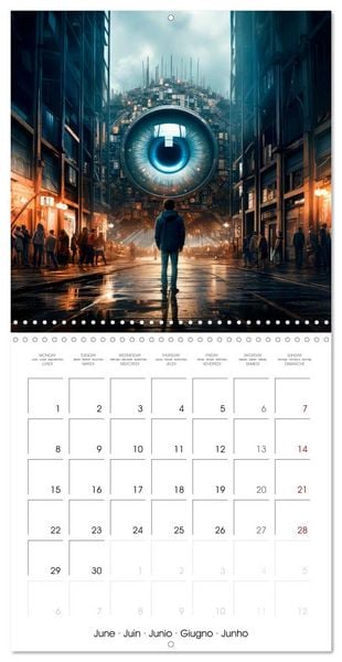 Produktbild: AI Real thrill (Wall Calendar 2026 12 &times; 12 Inch) CALVENDO 12 Month Wall Calendar