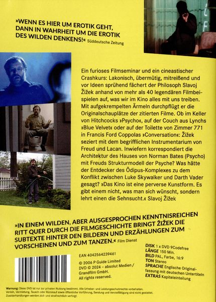 Produktbild: The Pervert's Guide to Cinema (Neuauflage)