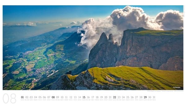 Produktbild: Luftbildkalender Dolomiten 2027