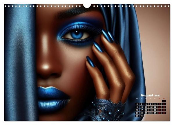 Produktbild: Eleganz, Farbe und Anmut (Wandkalender 2027 DIN A3 quer), CALVENDO Monatskalender