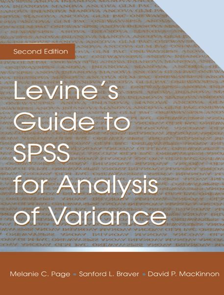 Produktbild: Levine's Guide to SPSS for Analysis of Variance
