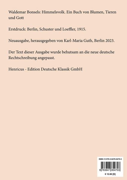Produktbild: Himmelsvolk (Gro&szlig;druck)
