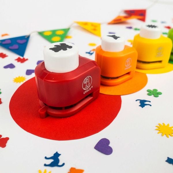Produktbild: URSUS Bastel-Zubehör Mini-Locher Raupe, Sunny