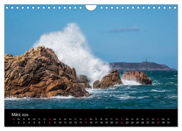 Produktbild: Unterwegs in der Bretagne (Wandkalender 2026 DIN A4 quer), CALVENDO Monatskalender