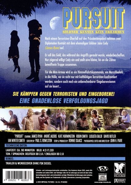 Produktbild: Pursuit - S&ouml;ldner kennen kein Erbarmen