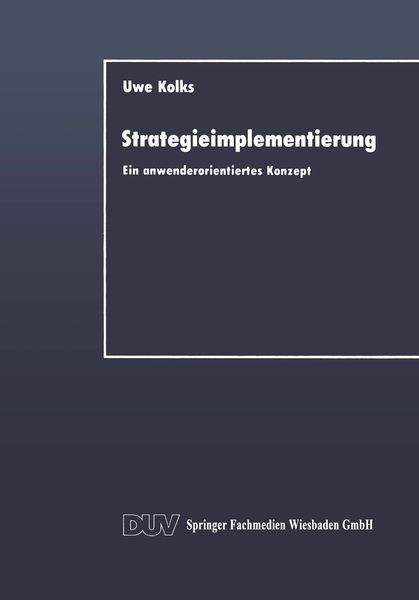 Produktbild: Strategieimplementierung