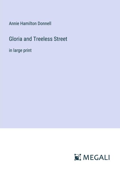 Produktbild: Gloria and Treeless Street