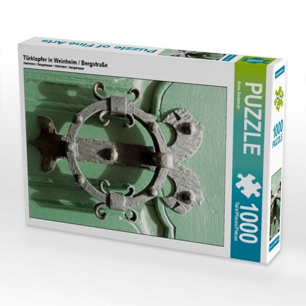 Produktbild: CALVENDO Puzzle T&uuml;rklopfer in Weinheim / Bergstra&szlig;e | 1000 Teile Lege-Gr&ouml;&szlig;e 64x48cm Foto-Puzzle f&uuml;r gl&uuml;ckliche Stunden