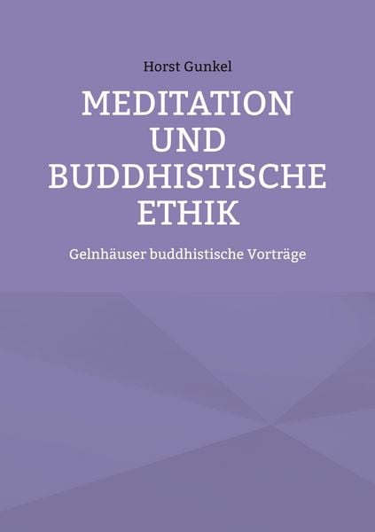 Produktbild: Meditation und buddhistische Ethik